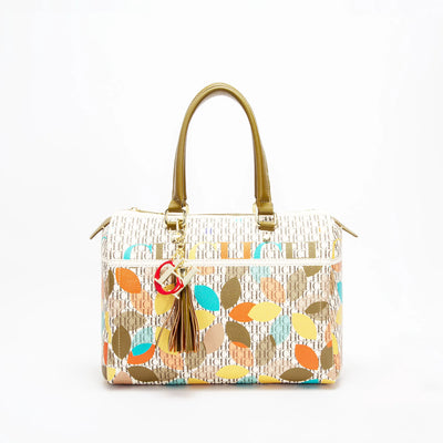 CH Fashionable and Luxury Design Spring 2024 New Women's Handbag Jacquard Colorful Women's Commuting Crossbody Bag