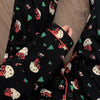 2Pcs/Set Christmas Hello Kitty Pajama Set Anime Cute Woman's Home Wear Cartoon Casual Pajamas Couple Sleep Clothing Loungewear