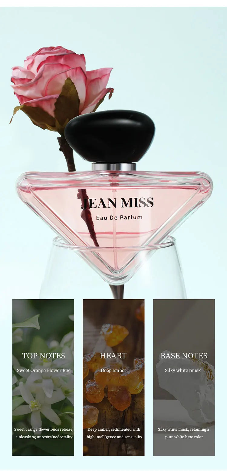 Hot sale 85ml White musk flower perfume, light fragrance, fruity floral fragrance, charming ladies 520 gift