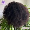 Drawstring Ponytail Human Hair 4c Afro Kinky Curly Ponytails Real Mongolian Remy Hair Pony tail Clip In Extensions Bundles 120g