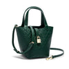 Retro Classic Women's Fashion Handbags Pure Color Design Metal Lock Buckle Accessories Ladies Shoulder Bags Minimalist Versatile