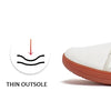 HOBIBEAR Minimalist Shoes for Men Women Wide Toe Barefoot Zero Drop Shoes Casual Artificial Leather Lightweight Walking Sneakers