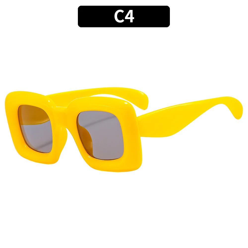 New Children's Fashion Square Sunglasses Cute Baby Protective Sun Glasses Boys And Girls UV Protection Eyewear UV400 Goggles