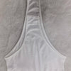 Women's Solid Backless Cami Bodysuit & Elastic Waist Frilled Pants Set, Fashion Casual V Neck Spaghetti Strap Bodysuit & Straigh