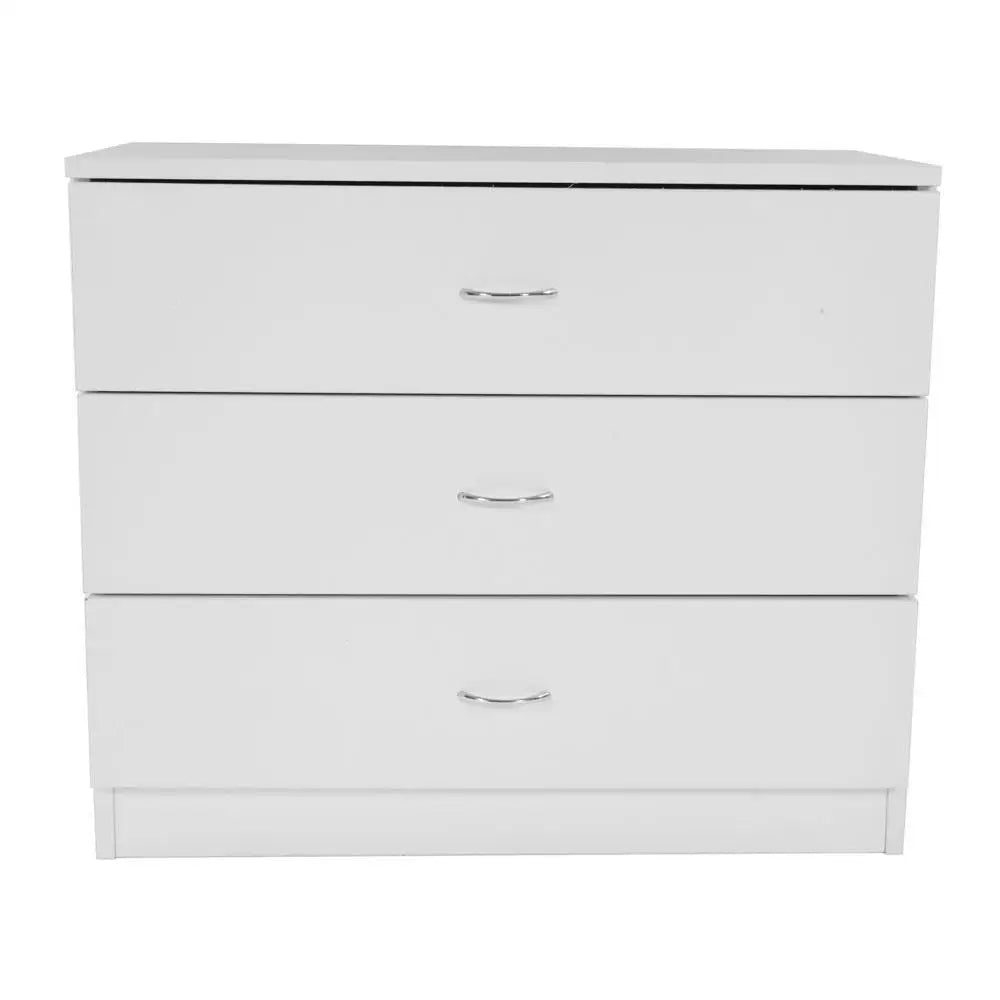 3 Drawer Chest Dresser Storage Tower Closet Organizer Unit Bedroom Home White