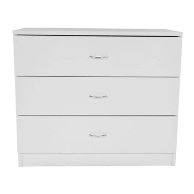 3 Drawer Chest Dresser Storage Tower Closet Organizer Unit Bedroom Home White