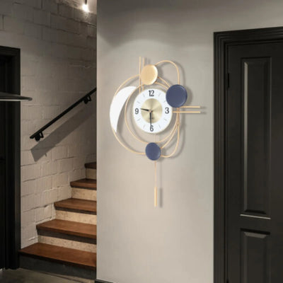 Creative Wall Clock Hanging Clocks Art Hanging Clocks For Living Room Modern Home Decor 3D Mute