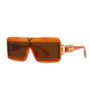 Modern Luxurious Sunglasses for Men Women Square Gradient Designer Unisex Brand Glasses Glamour Fashion Shades UV400