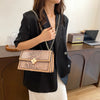 Luxury Purple Women's Single Shoulder Bag Pu Leather Ladies Bag Femme Designer Handbag Purse Flap Messenger Bag Brand Sac A Main