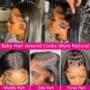 Hd Lace Frontal Wig 13x6 Lace Front Wig Human Hair 30Inch Bone Straight Transparent Lace Human Hair Wigs HD Lace 4x4 Closure Wig