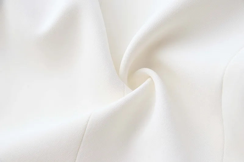 9 Colors Factory Customize Luxury Quality Classic Style Office White Black Women Pocket Blazers with Blet