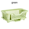 Kitchen drain bowl rack Drainage board, countertop, tableware, plates, bowls, chopsticks, spoons, storage container