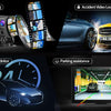 9'' Imagebon A8Pro ADAS Wireless Carplay & Android Auto Dash Cam 4K Rearview Camera 24h Park Monitor GPS Navigation Car DVR