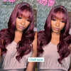13X6 Ginger Blonde Lace Front Human Hair Wigs Red Burgundy 13x4 Body Wave Transparent HD Lace Frontal Wig Brown Lace Front Wig