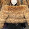 HOOOFUR Faux Fur Coat Women's Jacket Winter Fashion Warm Thick Fox Raccoon Leather Brown Plus Size Especially Fake Fur Cold Coat