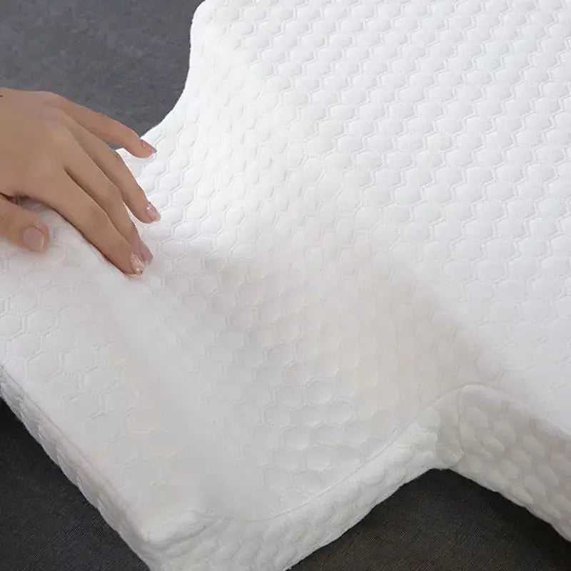Left Right Arm Couple Pillow Orthopedic Memory Foam Protect Cervical Vertebra Release Arm Pain Pressure Pillow for Side Sleeper