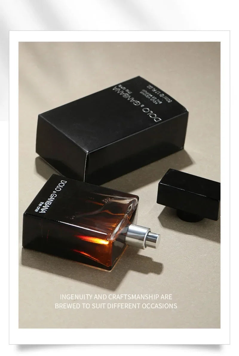50ML Brand Perfume Woody Men Perfume Spray Flirting Pheromone Long Lasting Irresistible Floral Vibrant Light Fragrance Gentleman