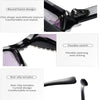 KLASSNUM Luxury Cat Eye Sunglasses Women Men Fashion Diamond Triangle Brand Designer Glitter Sun Glasses UV400 Shades Eyeglasses
