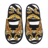 Custom Queen Of Absolutely Everything Gold Baroque Soft Memory Foam House Slippers Women Comfy Warm Anti-skid Sole Slipper