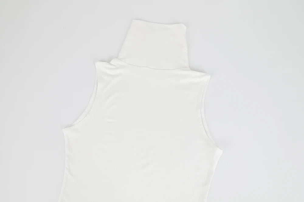 Sleeveless High Neck Bodysuit New Women's Sexy Skinny Jumpsuit Butt Lifter Smooth Body Shaper Belly Corset Female Clothing