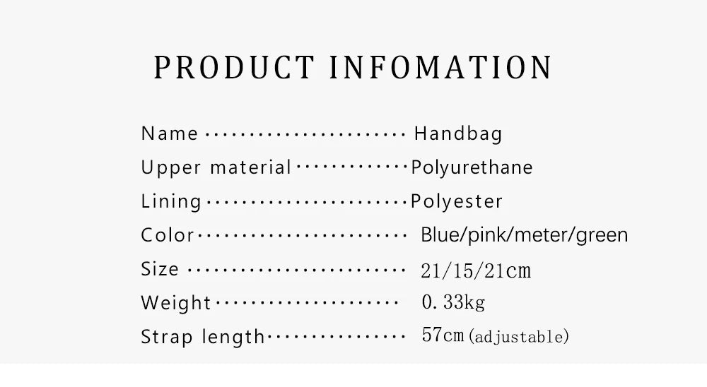 Seasonal New Solid Color Minimalist Women's Handbag Metal Buckle Accessories Exquisite and Versatile