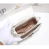 Luxury Designer Bags with High Quality Alligator Printing Leather and Delicate Metal Design Women's Portable Shoulder Bag
