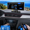 11.26 inch Car DVR 4K Dash Cam Dual Lens Wireless Carplay & Android Auto Video Recorder Monitor GPS Navigation 5G Wifi FM AUX