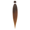 Pre-stretched Braids Synthetic Hair Professional Itch Free Hot Water Setting Fiber 30'' Ombre Yaki Texture Braid Hair Extensions