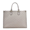 Large-capacity women's bags in Europe and the United States retro shoulder bag classic letters PU commuter handbags women