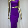 Women Summer Sexy Hollow Out Brown Midi Knee Length Bodycon Bandage Dress 2023 Designer Elegant Evening Party Dress Vestido