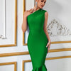 Elegant Bandage Dress Luxury Party Evening Club Night Cocktail Modest Holiday Bodcyon Celebrity Woman Clothes High Quality