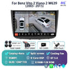 Android 14 For Benz Vito 2 Viano 2 W639 2003- 2015 2K QLED Android Car Radio Multimedia Video Player BT Stereo CarPlay Head Unit