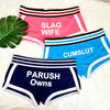 NEW Custom Underwear Girls Cotton Boyshorts Female Underwear Girls Gift Ladies Personalized Boxer Panties Breathable Women's