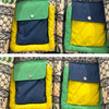 2023 European Station Winter New Down Jacket Women's Warm Fashion Short Color Patchwork Graffiti thick White Duck Down Coa