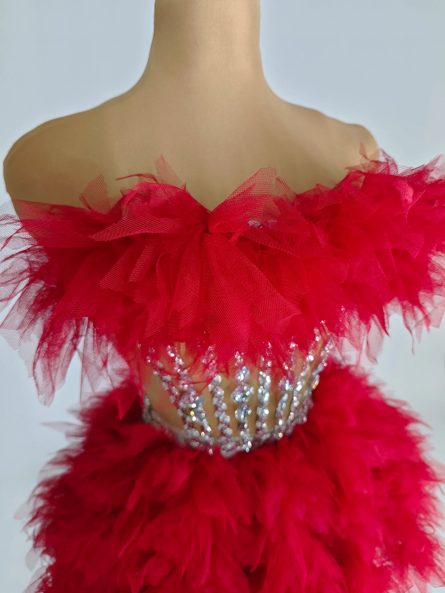 Ensemble haut et jupe sexy en dentelle, robe rose tendance, fête d'anniversaire, club dragqueen 303, performance  Y001
