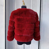 Damenmode Kunstpelzmantel superheiß Herbst Winter Damen kurze Kunstfuchsjacke flauschig hohe Qualität 7XL Damen Pelzmäntel