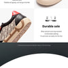 Women's Shoes Luxury Brand Flat Casual Shoes Letter Printed Breathable Comfortable Fashion Woven Sneakers