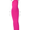Hugcitar One Shoulder Backless Adjustable Scarf Loop Ruched Sexy Maxi Dress Women Elegant Y2K Streetwear Festival Outfit