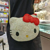 Hello Kitty Diamond Bag Sanrio Cute Cartoon lipstick bag  Fashion Girl Messenger Bag Handmade Diamond Inlaid Handbag Girl Gifts