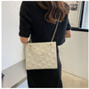 Ladies Fashion Large Capacity Chain Bag Retro Square Tote Bag Diamond Texture Shoulder Crossbody Daily Hundred Underarm Handbag