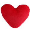 Faux Rabbit Fur Heart Pillow Decorative Pillows Plush Love Heart Shaped Fluffy Throw Pillow Cushion Valentine's Day Gifts 12/17"