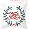 45cm Christmas Cushion Cover Navidad Merry Christmas Decorations For Home 2024 Xmas Noel Cristmas Ornaments New Year Gifts 2025