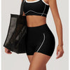 Yoga Set Women Sport Bra Gym Workout Legging High Waist Wide Flare Pant Fitness Sports Shorts Active Wear Suit
