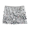 Party Club Stage Show Mini Skirts for Women Clothing Fashion Clothes Sexy Streetwear Dance Bling Sequined Hot Girls