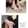 2024 Summer New Velcro Casual Roman Beach Sandals Plus Size 36-43 Thick Soled Outer Wear Sandals