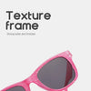 2024 New Trendy Cool Children's Colorful Shiny Square Sunglasses Girls Trendy Fashionable Cute Sun Glasses Kids Eyewear