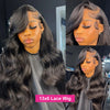 Transparent 13x4 13x6 Body Wave Lace Front Wig Human Hair PrePlucked Brazilian Human Hair Lace Frontal Wigs For Women Bling Hair