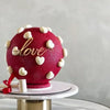 10Pc/set Ins Style Love Heart Acrylic Cake Topper Birthday Valentine's Day Cake Decoration Wedding Cake Side Acrylic Insert