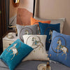 Croker Horse 45cm Throw Pillow Cushion Covers Pack Of 1 Pcs Luxury Horse Embroidery Modern Style Couch Sofa Pillow Covers
