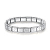 Hapiship 2024 Women's Jewelry 9mm Width Itanlian Elastic Star Heart Butterfly Charm Bracelet Fashion Stainless Steel Bangle ST-